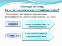 Оценка и отметка