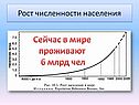 Сейчас в мире проживают 6 млрд чел