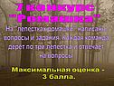 7 конкурс "Ромашка"