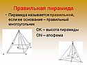 Правильная пирамида