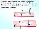 Найдите взаимное положение прямых