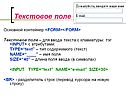 Текстовое поле