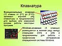Функциональные клавиши