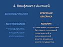 Конфликт с Англией