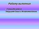 Работу выполнил