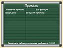 Приказы
