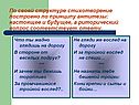 По своей структуре стихотворение построено по принципу антитезы: