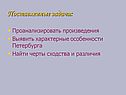 Поставленные задачи