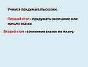 Учимся придумывать сказки