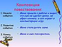 Композиция повествования