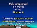 Число 0